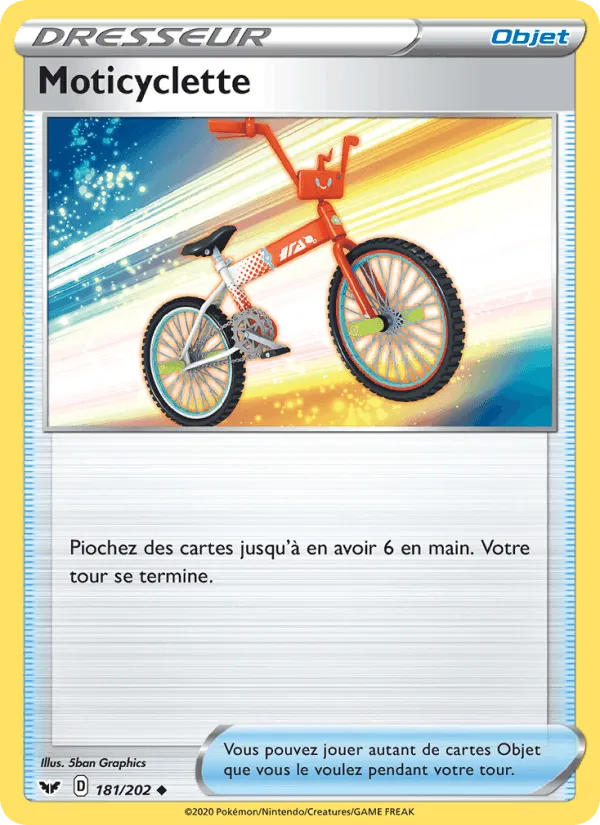 Moticyclette · Épée et Bouclier 181/202