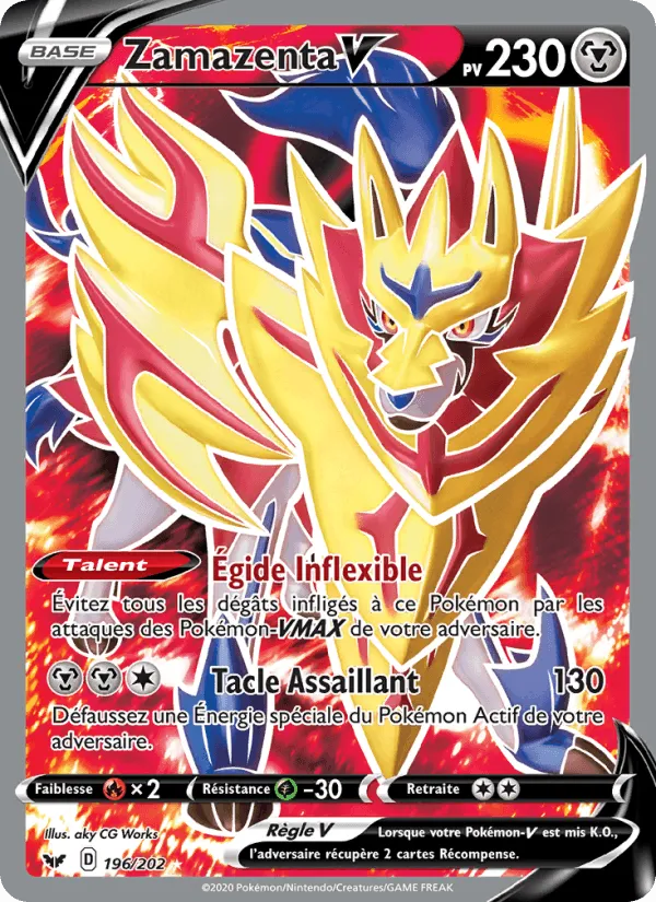 Zamazenta V · Épée et Bouclier 196/202
