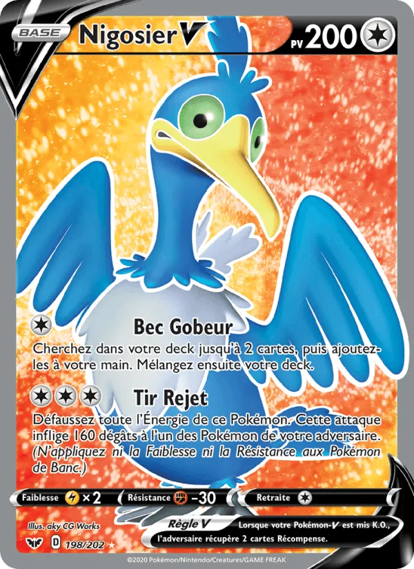 Nigosier V · Épée et Bouclier 198/202