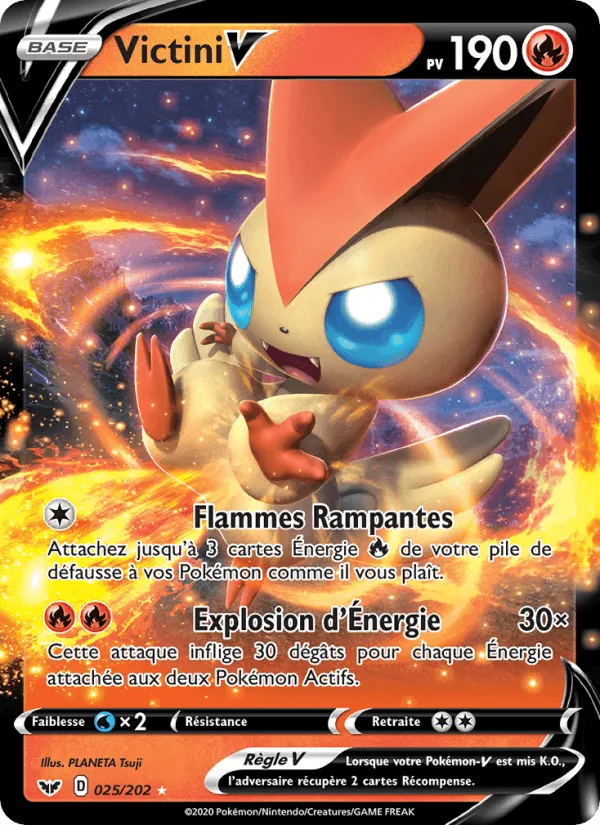 Victini V · Épée et Bouclier 25/202