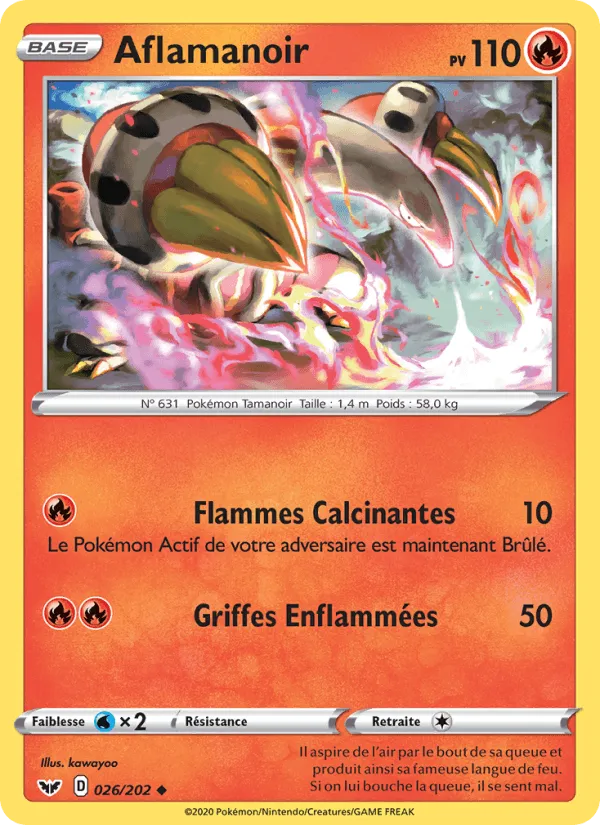 Aflamanoir · Épée et Bouclier 26/202