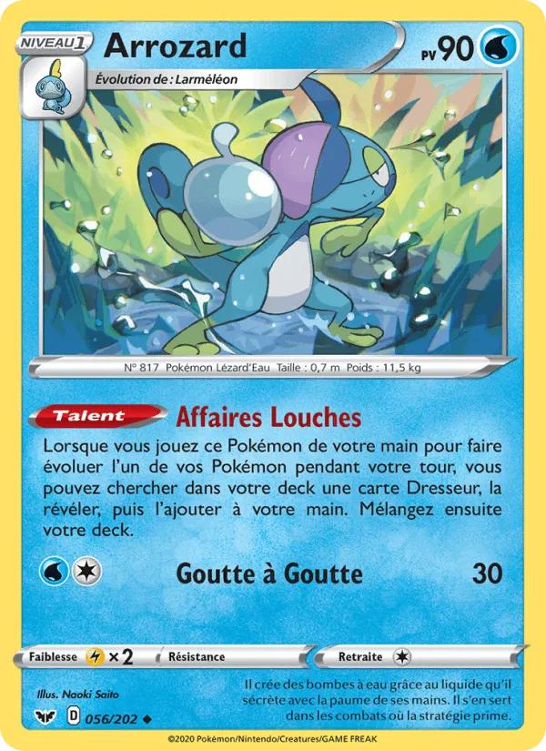 Arrozard · Épée et Bouclier 56/202