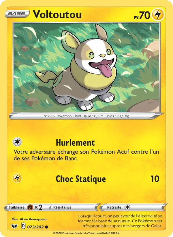 Voltoutou · Épée et Bouclier 73/202