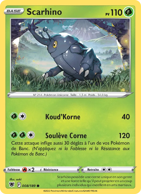Scarhino · Astres Radieux 008/189