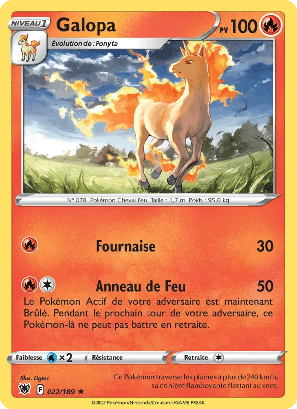 Galopa · Astres Radieux 022/189