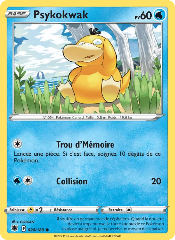 Psykokwak · Astres Radieux 028/189