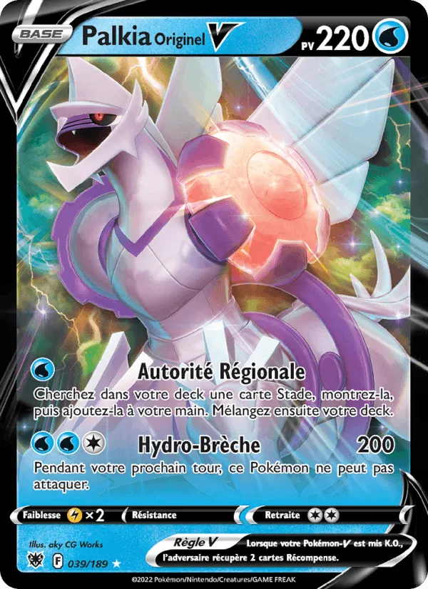Palkia Originel V · Astres Radieux 039/189