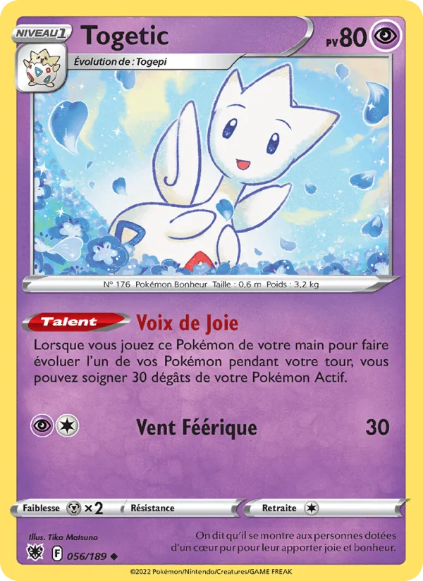 Togetic · Astres Radieux 056/189