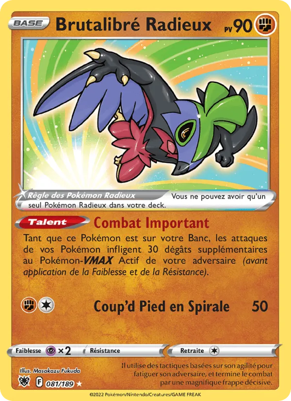 Brutalibré Radieux · Astres Radieux 081/189