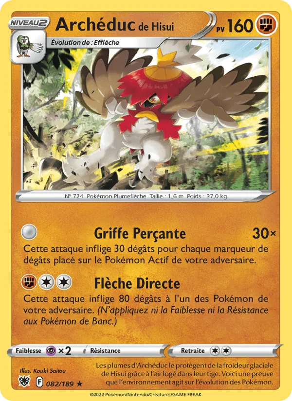 Archéduc de Hisui · Astres Radieux 082/189