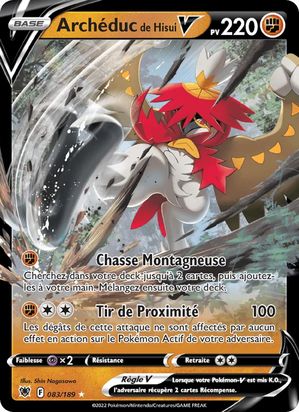 Archéduc de Hisui V · Astres Radieux 083/189
