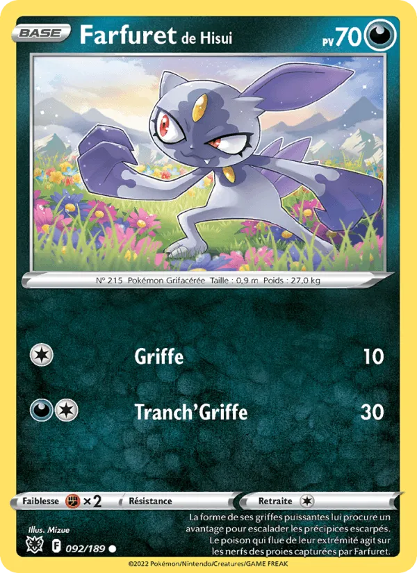 Farfuret de Hisui · Astres Radieux 092/189