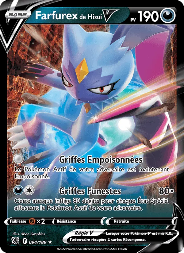 Farfurex de Hisui V · Astres Radieux 094/189