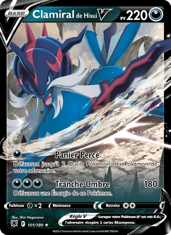 Clamiral de Hisui V · Astres Radieux 101/189