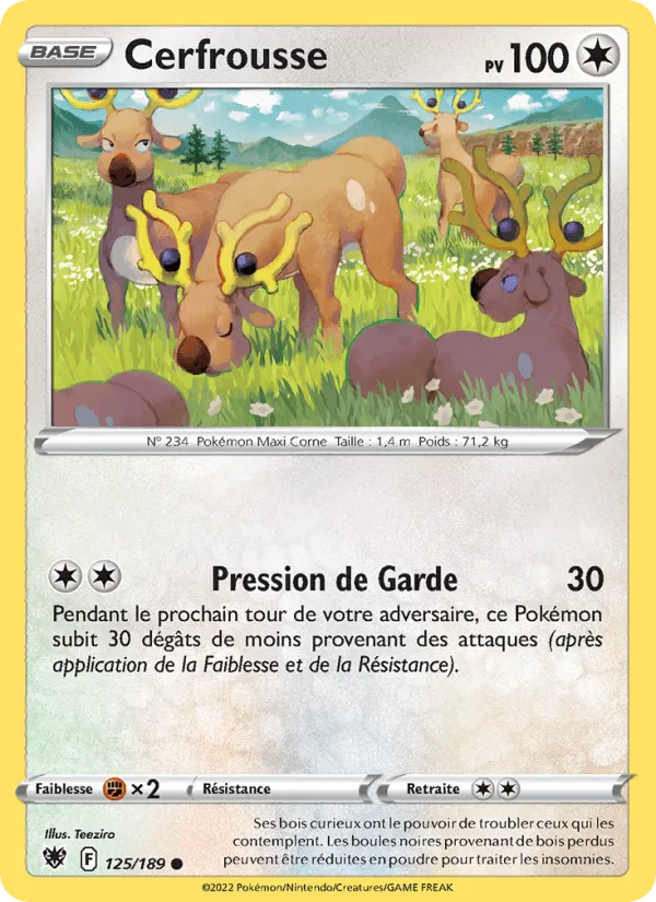 Cerfrousse · Astres Radieux 125/189