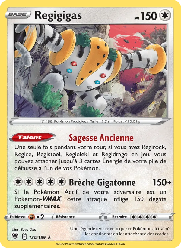Regigigas · Astres Radieux 130/189