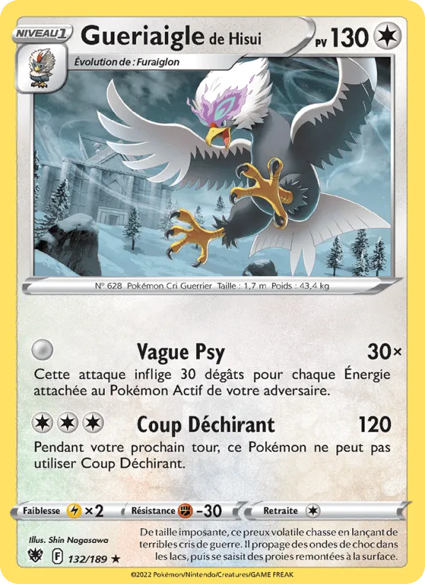 Gueriaigle de Hisui · Astres Radieux 132/189