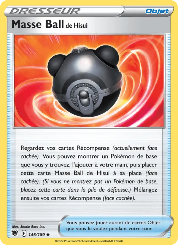 Masse Ball de Hisui · Astres Radieux 146/189