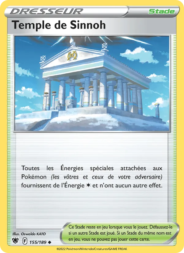 Temple de Sinnoh · Astres Radieux 155/189