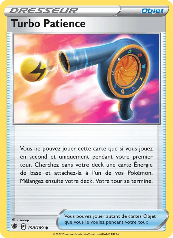 Turbo Patience · Astres Radieux 158/189