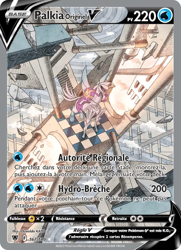 Palkia Originel V · Astres Radieux 167/189
