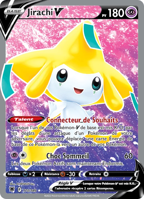 Jirachi V · Astres Radieux 170/189