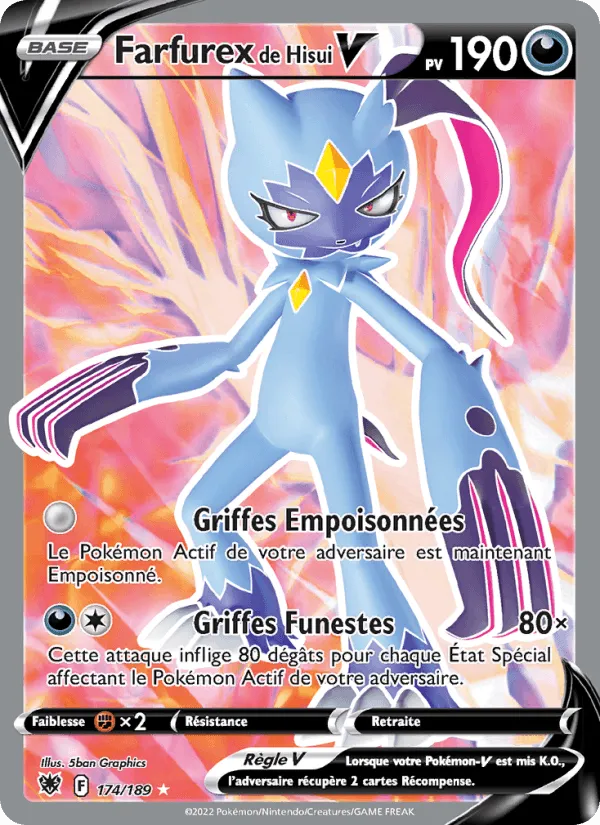 Farfurex de Hisui V · Astres Radieux 174/189