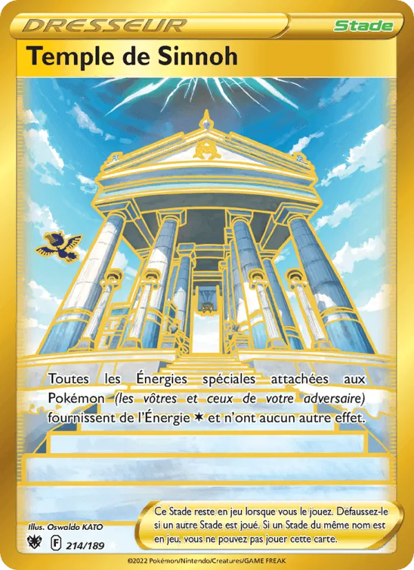 Temple de Sinnoh · Astres Radieux 214/189