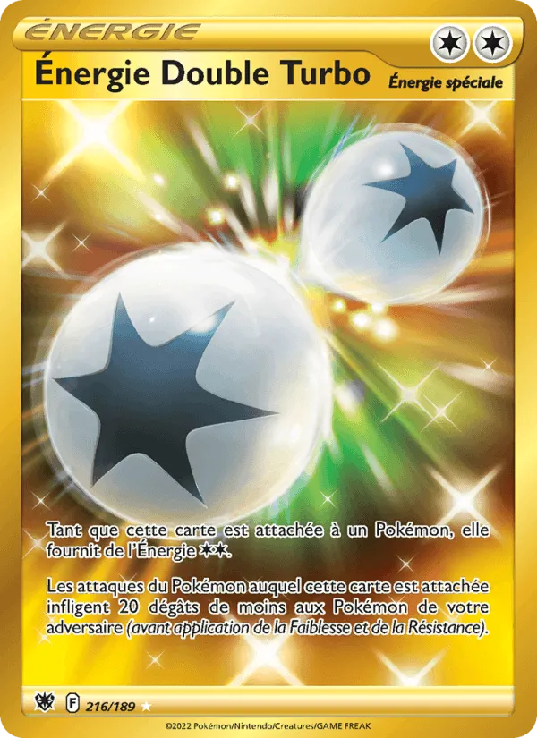 Énergie Double Turbo · Astres Radieux 216/189