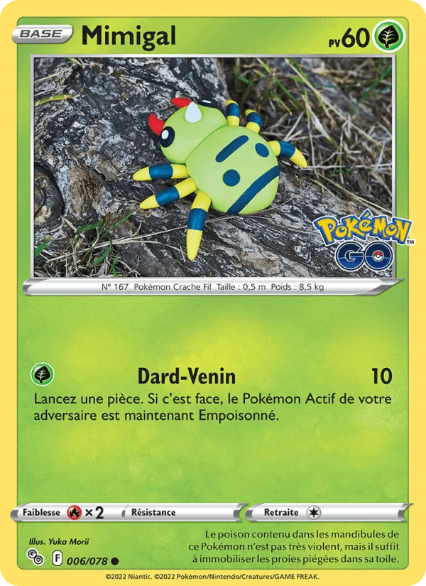 Mimigal · Pokémon GO 006/78