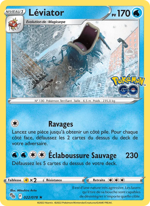 Léviator · Pokémon GO 022/78