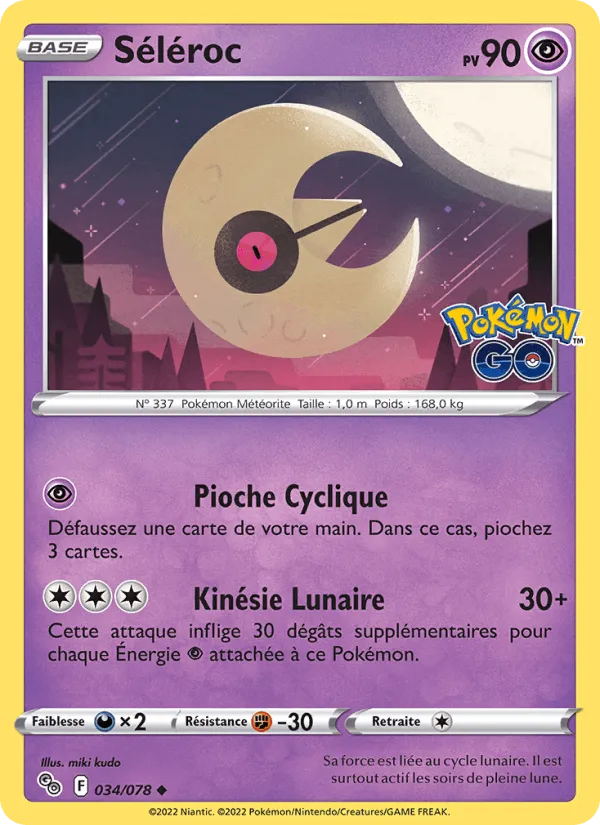 Séléroc · Pokémon GO 034/78