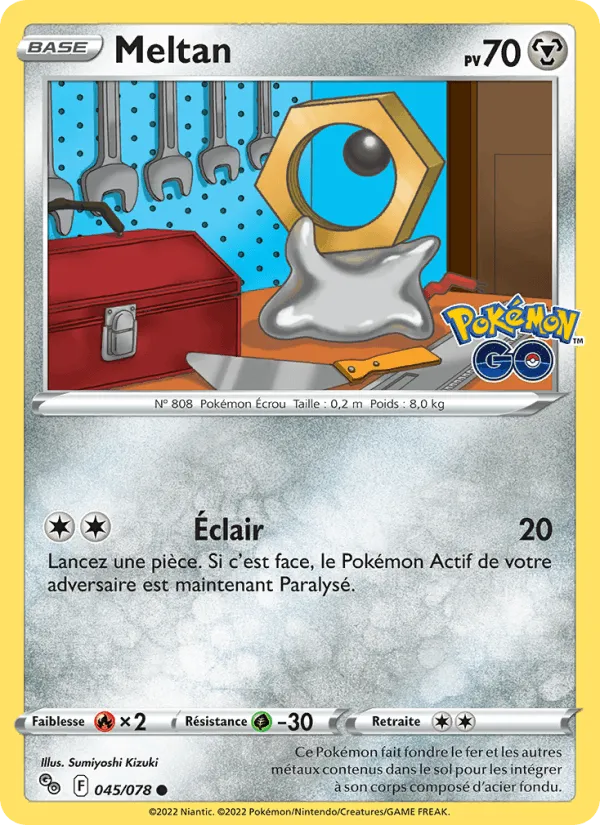 Meltan · Pokémon GO 045/78
