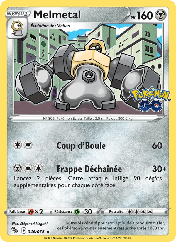 Melmetal · Pokémon GO 046/78