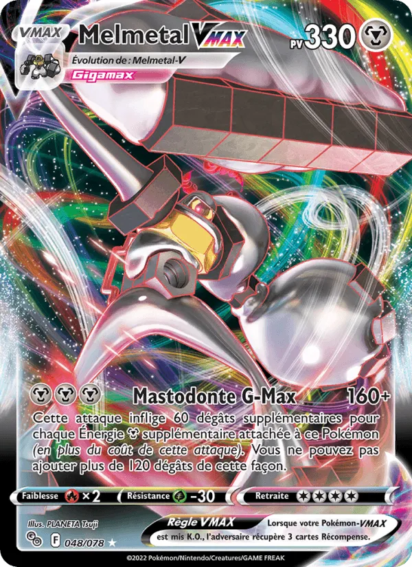 Melmetal VMAX · Pokémon GO 048/78