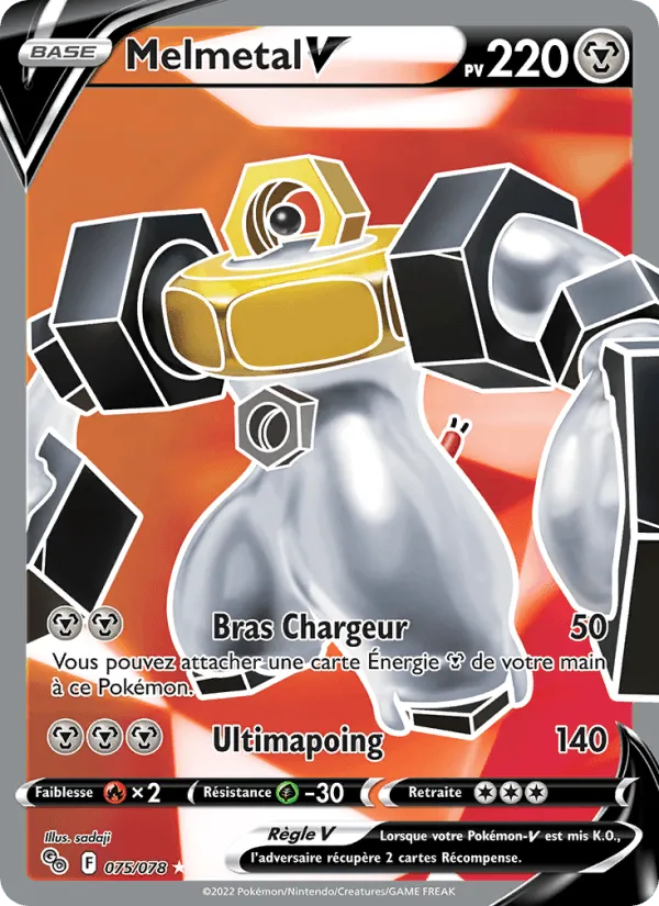 Melmetal V · Pokémon GO 075/78