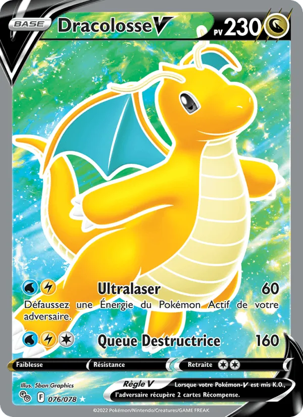 Dracolosse V · Pokémon GO 076/78