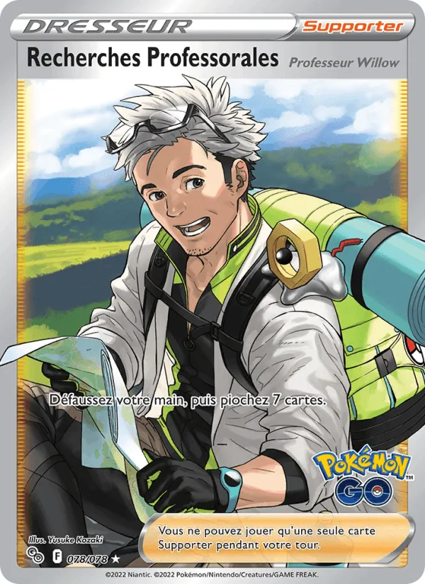 Recherches Professorales · Pokémon GO 078/78