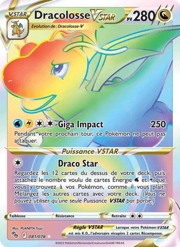 Dracolosse VSTAR · Pokémon GO 081/78