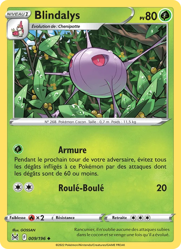Blindalys · Origine Perdue 009/196