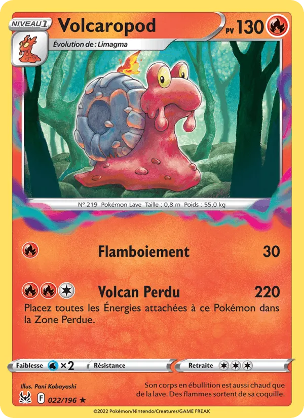 Volcaropod · Origine Perdue 022/196