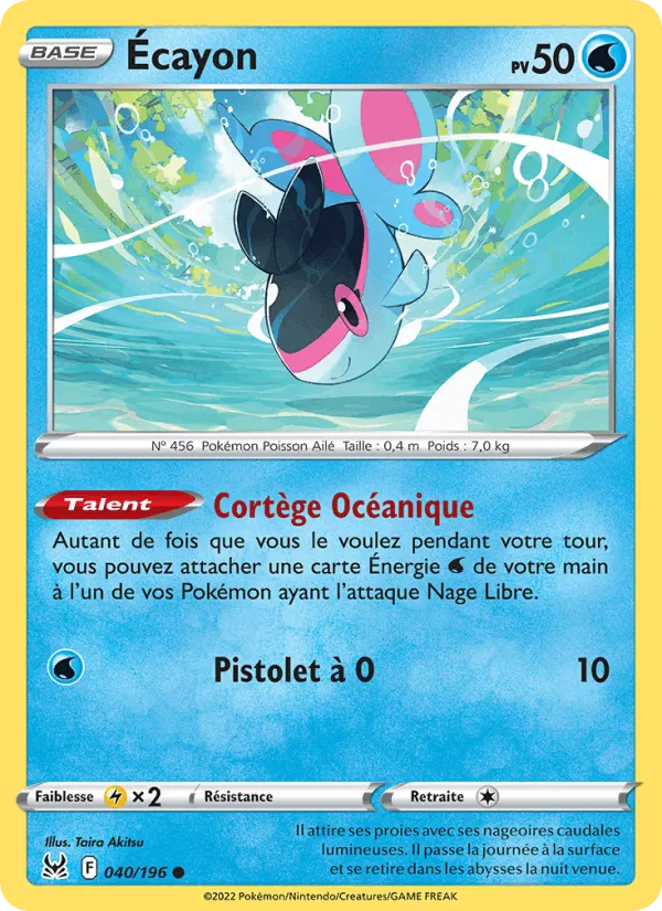 Écayon · Origine Perdue 040/196