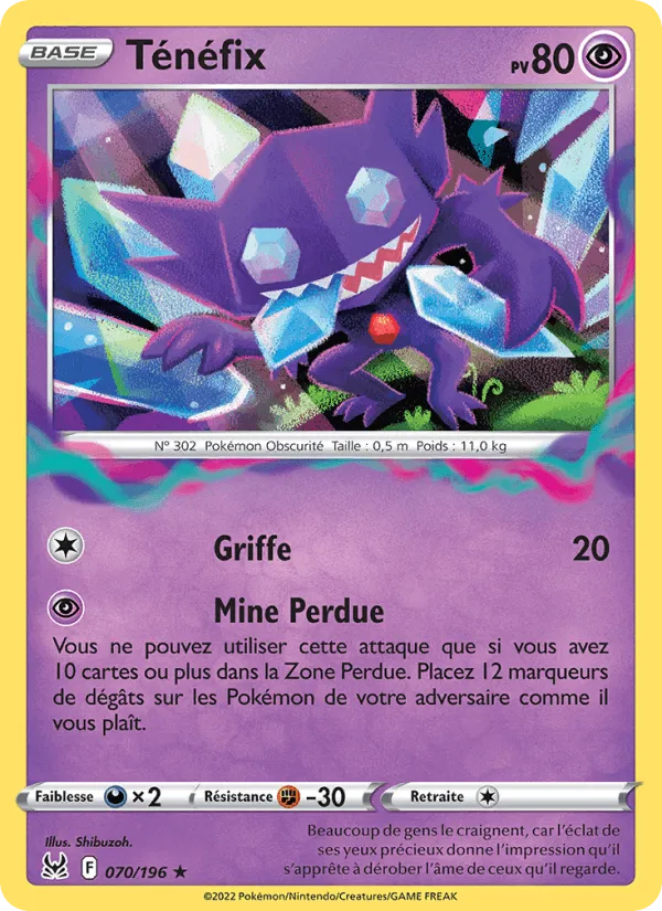 Ténéfix · Origine Perdue 070/196