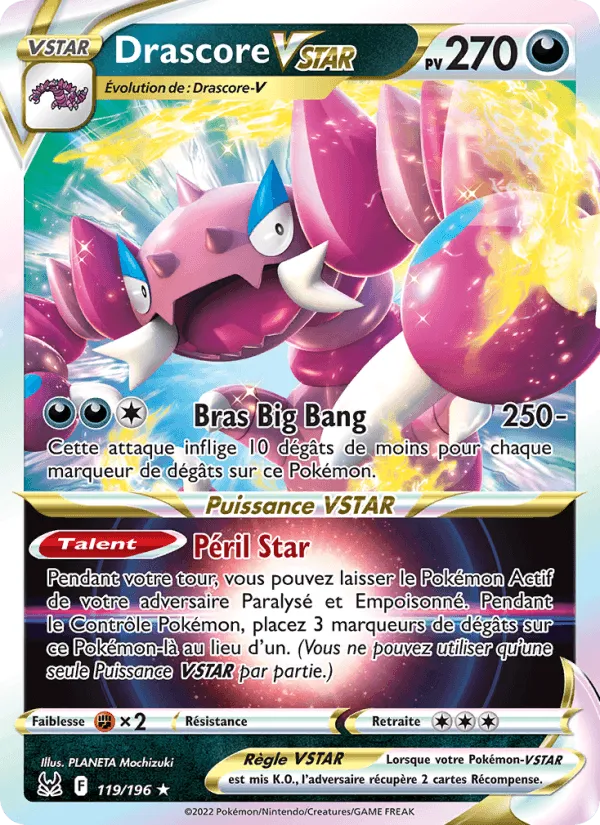 Drascore VSTAR · Origine Perdue 119/196