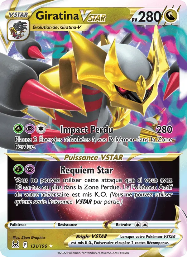 Giratina VSTAR · Origine Perdue 131/196