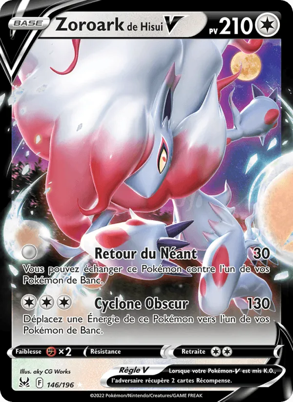 Zoroark de Hisui V · Origine Perdue 146/196