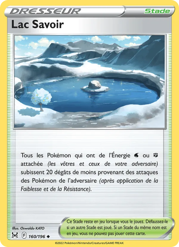 Lac Savoir · Origine Perdue 160/196