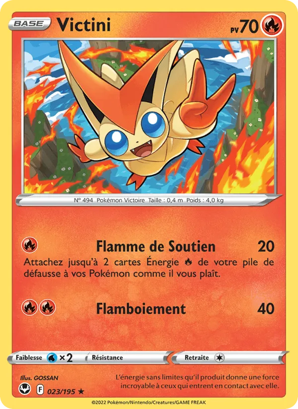 Victini · Tempête Argentée 023/195