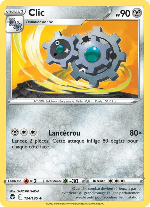 Clic · Tempête Argentée 124/195