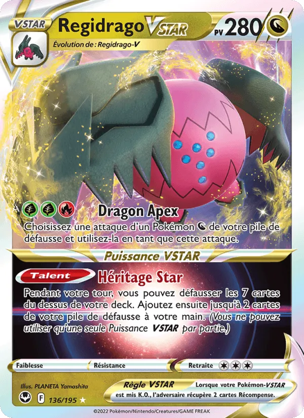 Regidrago VSTAR · Tempête Argentée 136/195